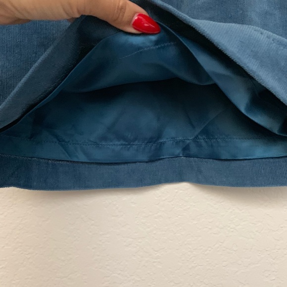 Corduroy Mini Skirt with Pockets - Picture 2 of 5